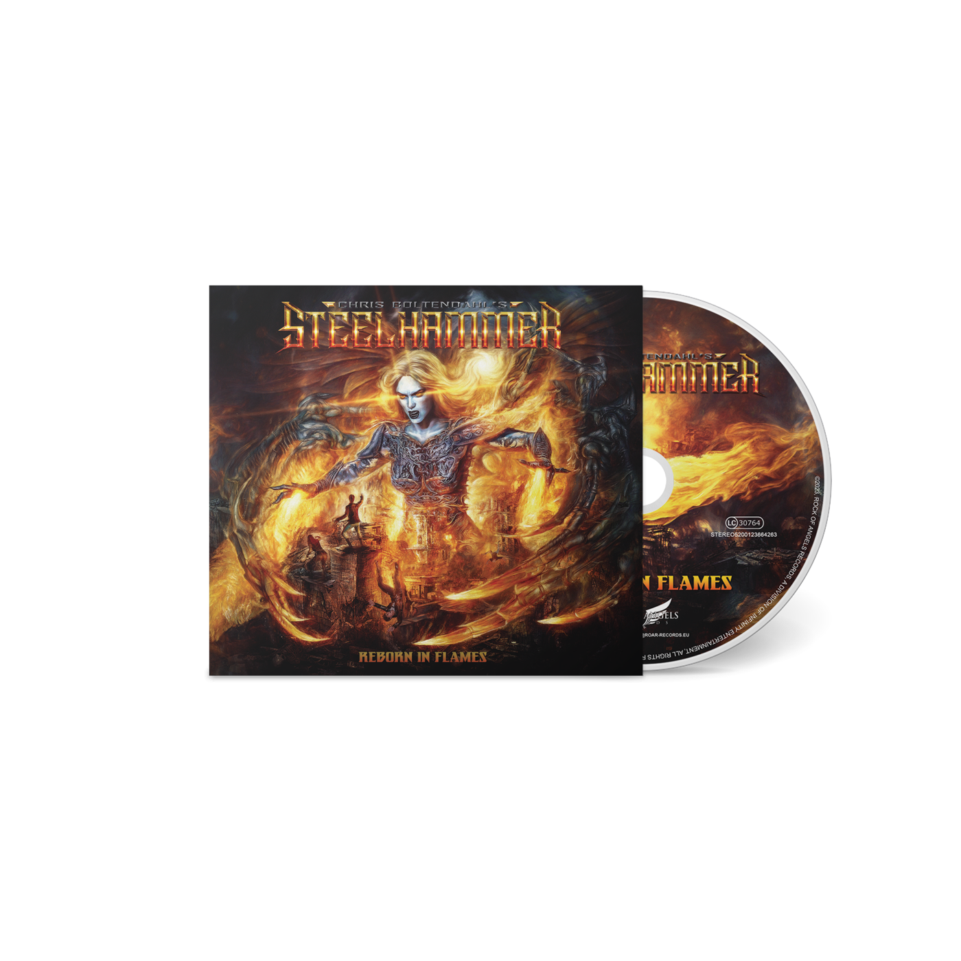 STEELHAMMER "Reborn In Flames" - DIGI PACK CD