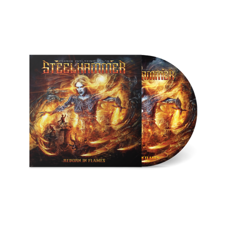 STEELHAMMER - Reborn In Flames - Picture Vinyl (Limited 50 Copies) - Grave Digger