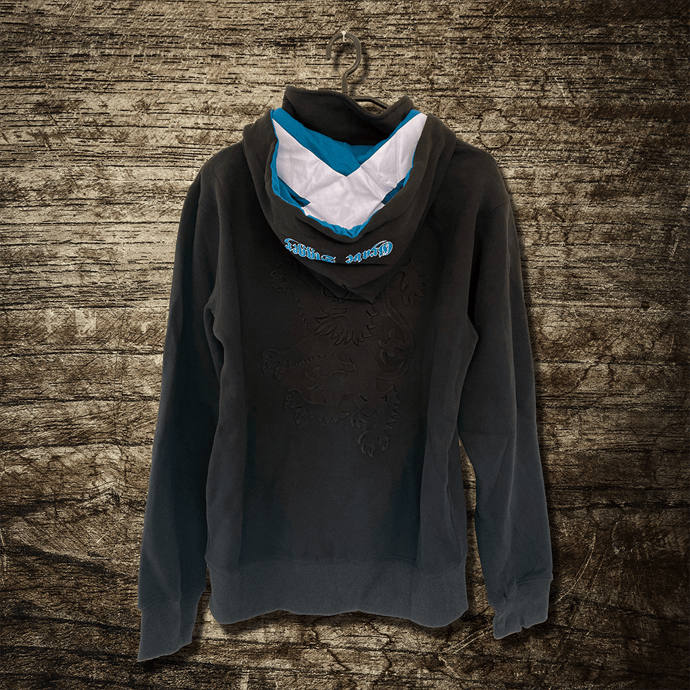 The Bruce - Scotland Deluxe Zip Hoodie - Grave Digger