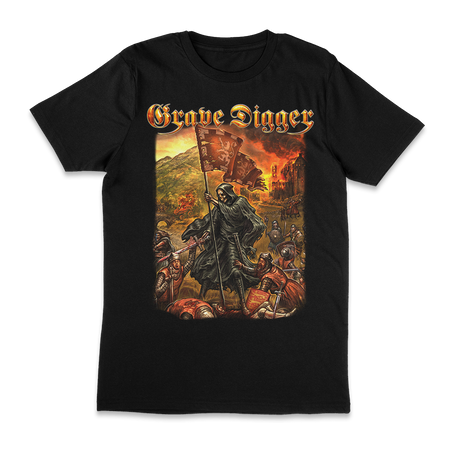 Fields of Blood - T-Shirt - Grave Digger