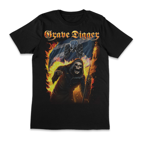 Flag Reaper - T-Shirt - Grave Digger