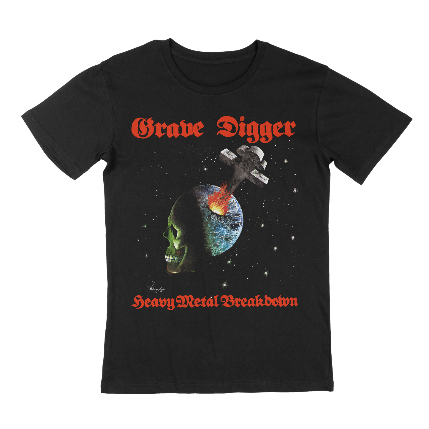 T-SHIRT HEAVY METAL BREAKDOWN