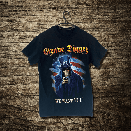 We Want You US Tour - T-Shirt - Grave Digger