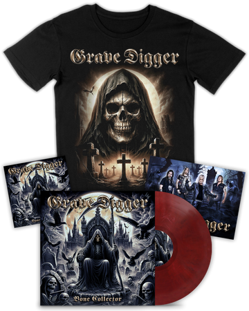 Bone Collector - Crimson Dusk Vinyl Bundle - Grave Digger