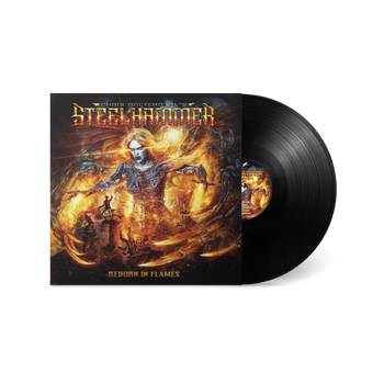 STEELHAMMER “Reborn In Flames” – BLACK VINYL