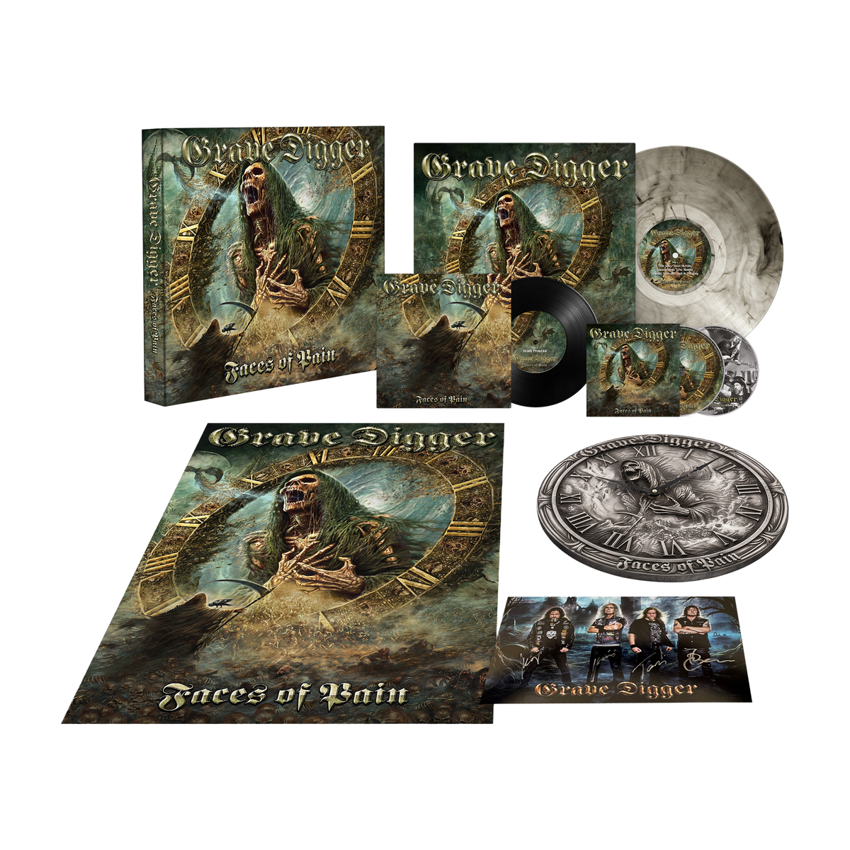 Faces Of Pain - Limited Boxset (RELEASE: 15.01.2027)